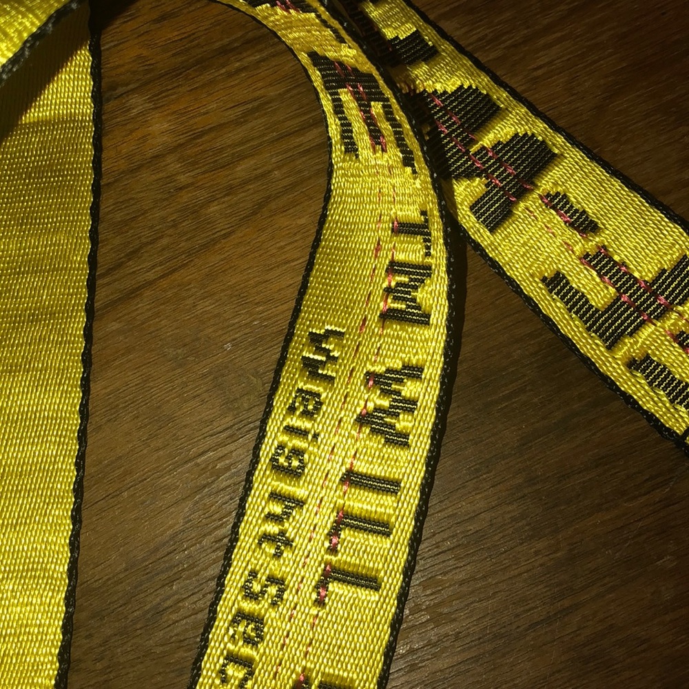 Offwhite belt